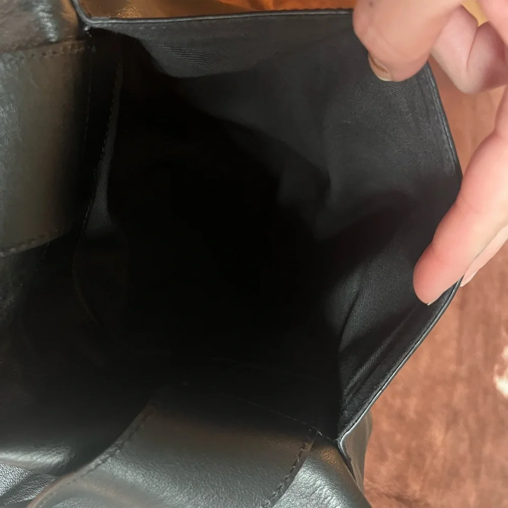 COS Black Leather Interior Bag - Picture 5 of 12